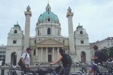 Vienna is packed with historic buildings and riding a bicycle is a leisurely way to appreciate their charm. Photo / Supplied Vienna is packed with historic buildings and riding a bicycle is a leisurely way to appreciate their charm. Photo / Supplied