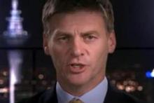 Bill English in TVNZ 7's 'Focus on the Economy' show. Bill English in TVNZ 7's 'Focus on the Economy' show.
