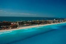 The resort city of Cancun is famous for its sun-drenched beaches. Photo / Supplied The resort city of Cancun is famous for its sun-drenched beaches. Photo / Supplied