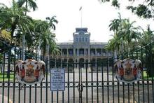 Iolani Palace in Honolulu, Hawaii, is now a monument to the overthrown monarchy. Photo / Jim Eagles Iolani Palace in Honolulu, Hawaii, is now a monument to the overthrown monarchy. Photo / Jim Eagles