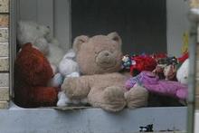 Toys outside the Rotorua house where Trent Matthews died. Photo / Alan Gibson Toys outside the Rotorua house where Trent Matthews died. Photo / Alan Gibson