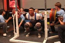 Odell Manuel is the Australian powerlifting champion. Photo / Supplied Odell Manuel is the Australian powerlifting champion. Photo / Supplied