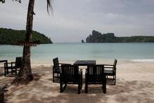Thailand's Ko Phi Phi beach. Photo / Herald on Sunday Thailand's Ko Phi Phi beach. Photo / Herald on Sunday