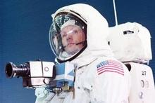 Neil Armstrong in his spacesuit before the Apollo 11 lunar landing. Photo / Supplied Neil Armstrong in his spacesuit before the Apollo 11 lunar landing. Photo / Supplied