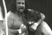 Hawaiian wrestler King Curtis in action for On the Mat. Hawaiian wrestler King Curtis in action for On the Mat.
