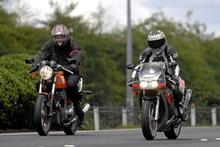 Motorcyclists will have to have their headlights on day and night. Photo / Herald on Sunday Motorcyclists will have to have their headlights on day and night. Photo / Herald on Sunday