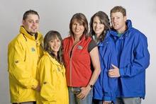Host Jayne Kiely and couples from the show. Photo / Supplied Host Jayne Kiely and couples from the show. Photo / Supplied