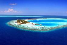 Most of the Maldives is around a metre above sea level, making it a likely victim of rising sea levels. Photo / Supplied Most of the Maldives is around a metre above sea level, making it a likely victim of rising sea levels. Photo / Supplied