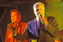 Sir Howard Morrison was the 'Mac Daddy' of entertainers, sang Leon Wharekura to an audience of hundreds at Ohinemutu. Photo / Hawke's Bay Today Sir Howard Morrison was the 'Mac Daddy' of entertainers, sang Leon Wharekura to an audience of hundreds at Ohinemutu. Photo / Hawke's Bay Today