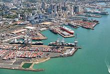 Since 1996 Ports of Auckland has reduced its waterfront footprint by nearly half. Photo / Supplied Since 1996 Ports of Auckland has reduced its waterfront footprint by nearly half. Photo / Supplied