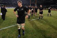 All Black captain Richie McCaw needs to get a more concerted approach from the backline. Photo / Getty Images All Black captain Richie McCaw needs to get a more concerted approach from the backline. Photo / Getty Images