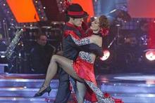 The flamboyant winners of series three, Suzanne Paul and Stefano Olivieri, show that it takes two to tango. Photo / Supplied The flamboyant winners of series three, Suzanne Paul and Stefano Olivieri, show that it takes two to tango. Photo / Supplied