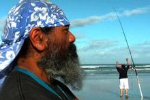 Florian Habicht's latest project is a film in which the main characters are a place _ Ninety Mile Beach _ and its inhabitants, such as the formidable Rama Waipouri. Photo / Supplied Florian Habicht's latest project is a film in which the main characters are a place _ Ninety Mile Beach _ and its inhabitants, such as the formidable Rama Waipouri. Photo / Supplied