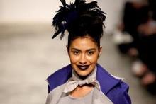 A model wears a creation by Michelle Yvette. Photo / Getty Images A model wears a creation by Michelle Yvette. Photo / Getty Images