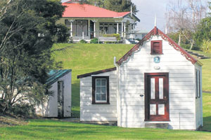 Te Aroha Domain's No 7 Bathhouse, in which Maori were segregated from Pakeha bathers.