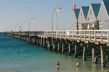 Busselton Jetty in the Margaret River area. Photo / Tourism WA Busselton Jetty in the Margaret River area. Photo / Tourism WA