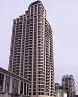 Liu paid cash in 2002 for his apartment in Auckland's Metropolis building. Photo / Paul Estcourt Liu paid cash in 2002 for his apartment in Auckland's Metropolis building. Photo / Paul Estcourt