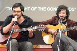 The Conchords' said the real Bret and Jemaine would still exist. File photo / Wairarapa Times Age