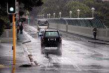 Cars on Grafton Bridge. Photo / Doug Sherring Cars on Grafton Bridge. Photo / Doug Sherring