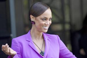 Tyra Banks says Kiwi girls are beautiful. Photo / Richard Robinson