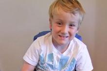 Starship patient Jaden Movold, 5. Photo / Supplied Starship patient Jaden Movold, 5. Photo / Supplied