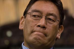 Hone Harawira was almost expelled from the Maori Party last month. Photo / Mark Mitchell