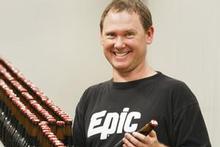 Luke Nicholas is finding a ready market for Epic. Photo / Steven McNicholl Luke Nicholas is finding a ready market for Epic. Photo / Steven McNicholl