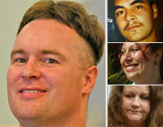 Antonie Dixon, left, killed James Te Aute and attacked Simonne Butler and Renee Gunbie in a drug-fuelled attack in 2003. Antonie Dixon, left, killed James Te Aute and attacked Simonne Butler and Renee Gunbie in a drug-fuelled attack in 2003.