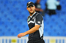 New Zealand were roaring towards victory until the rain returned. Photo / Getty Images New Zealand were roaring towards victory until the rain returned. Photo / Getty Images