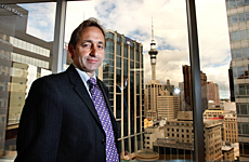 Anthony Quirk, executive director of Milford Asset Management, is weathering the financial storm well. Photo / Brett Phibbs Anthony Quirk, executive director of Milford Asset Management, is weathering the financial storm well. Photo / Brett Phibbs