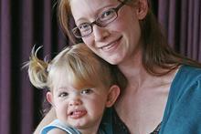Hannah and Elliyah Tegg. Photo / Chris Skelton Hannah and Elliyah Tegg. Photo / Chris Skelton