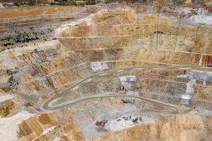 Newmont Waihi Gold's underground Favona mine at Waihi. Photo / Richard Robinson