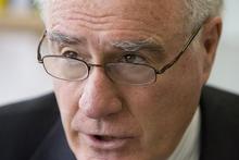 NZ IWC representative Geoffrey Palmer said the proposal's main aim was to reduce the number of whales being killed. File photo / Mark Mitchell NZ IWC representative Geoffrey Palmer said the proposal's main aim was to reduce the number of whales being killed. File photo / Mark Mitchell