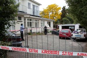 The house where the body of the baby boy was found. Photo / Simon Baker