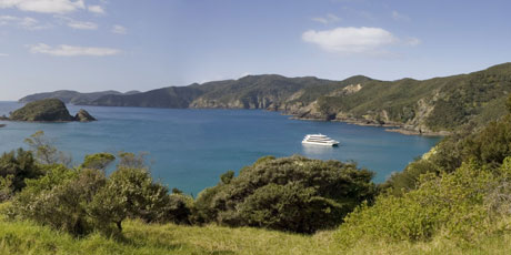 The overnight cruise ship Ipipiri was named after a sacred Maori name for the Bay of Islands. Photo / Supplied