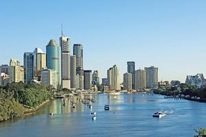 Spanned by no less than 14 bridges, the wildly meandering Brisbane River slices the city in half. Photo / Supplied