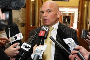 Hide's antics over Auckland bear scrutiny. Photo / Mark Mitchell