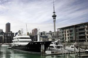 Ulysses, the yacht owned by Auckland man Graeme Hart, who Forbes magazine said today had a net worth of $US5.3bn - $NZ7.6bn. Photo / Herald on Sunday.