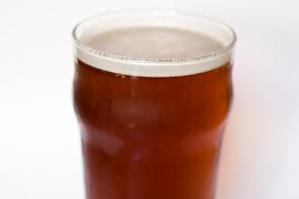 It's a pint. Yeah right! Photo / Richard Robinson