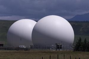 Terrorist 'trigger' words are detected by the Waihopai Tangimoana spy base. Photo / Mark Mitchell