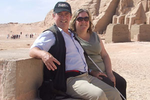 Initially nervous, Julie Woods absolutely loved her trip to the Middle East. Photo / NZ Herald