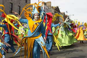 Dublin's St Patrick's Day parade is a slickly professional affair, featuring more than 2000 performers and floats. Photo / Supplied