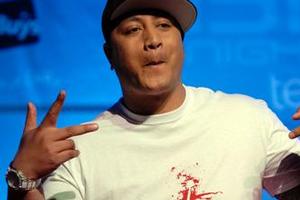 Scribe says the rapper behind a controversial music video is an Eminem imitator. Photo / Herald on Sunday