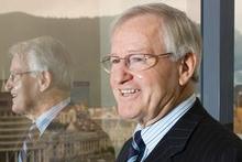Jim Bolger has led KiwiRail since its inception in 2008. Photo / Mark Mitchell Jim Bolger has led KiwiRail since its inception in 2008. Photo / Mark Mitchell