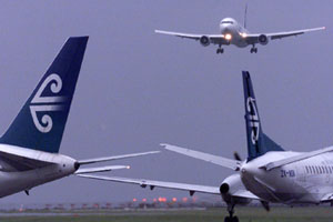 The International Air Transport Index is now slightly lower than it was back in 1989. Photo / Martin Sykes