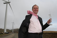 Even Prime Minister John Key can't do anything about the wind in Wellington. Photo / Mark Mitchell Even Prime Minister John Key can't do anything about the wind in Wellington. Photo / Mark Mitchell