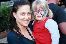 Every day is full on for Greer Robson, shown with daughter Sienna. Photo / Norrie Montgomery Every day is full on for Greer Robson, shown with daughter Sienna. Photo / Norrie Montgomery