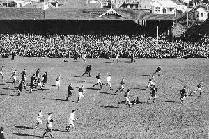 The Maori versus Springbok match at Eden Park ended with the home side being hopelessly outclassed. Photo / NZ Herald