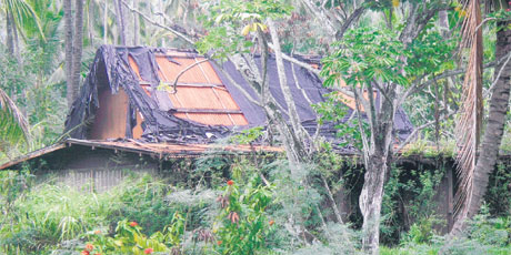 The ruins of Elvis Presley's bungalow on Kaua'i where he stayed while filming Blue Hawaii. Photo / Supplied
