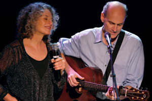 Not just Carole King and James Taylor, but the whole backing band from that first gig 40 years ago came too.